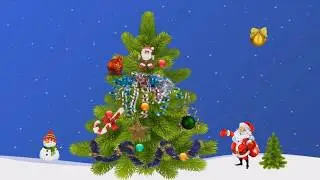 Новогодняя песенка - В лесу Родилась Ёлочка - для Детей и Малышей