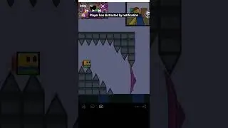Player has distracted by notification