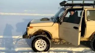 Нива по льду