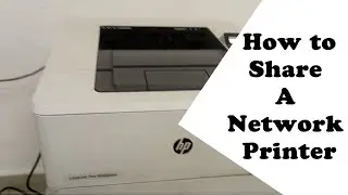 How do I add a network printer on Windows 11? || Share your Network Printer