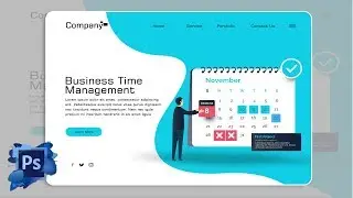 Create Stunning Web UI Designs in Adobe Photoshop | GrafikGerm Tutorial