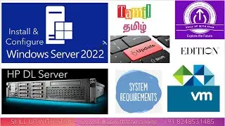 INSTALL WINDOWS SERVER 2022 ON HP SERVER & VMWARE VM
