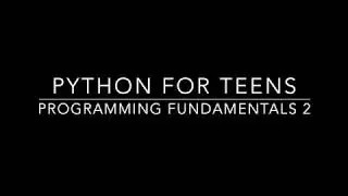 Programming For Teenagers(Python) #3 -- Variables, Expression, and Statements