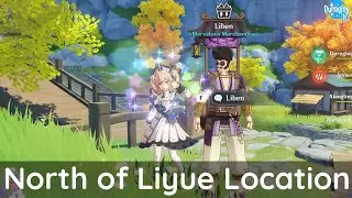 Word on the street is that an odd person has been spotted in the vicinity of north of Liyue -Genshin