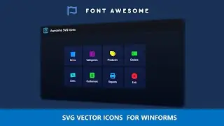 Build Awesome UI's Fast using SVG Vector Icons for WinForms - SvgProvider