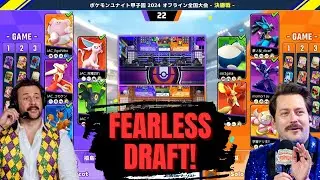 Japan FEARLESS DRAFT Tournament GRAND FINALS *English Cast* | Pokemon Unite