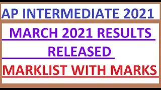 AP INTERMEDIATE RESULTS  2021 AP BIE APBIE SECOND YEAR RESULTS RELEASED VOCATIONAL AND REGULAR