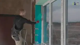Монтаж откосов