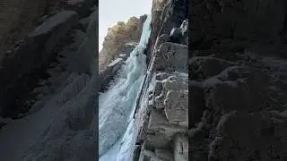 Ice Climbing Whiteman Falls - Canadian Rockies