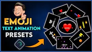 Emoji text alight motion | Emoji trending text effect