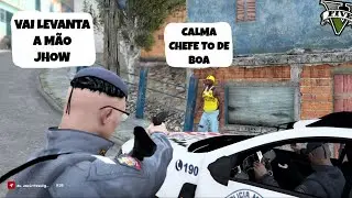BALEADO NA FAVELA CPA E ROTA NO APOIO - GTA RP