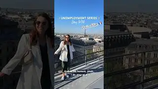 Financial irresponsibility as an unemployed. Jobless in Paris🇫🇷. Part 1. #unemployed #croissant