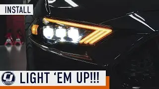 Light Up Your 2018-2023 S550 Mustang with S650 Style! | Alpharex Headlight Install🔆 