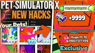 🐾 PET SIMULATOR X DAYCARE HACK | MAKE YOUR PETS STRONGER | ROBLOX 2023