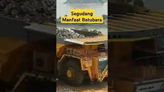 Manfaat penting batubara dalam kehidupan sehari hari #alamindonesia #tambangindo  #batubara