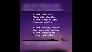 Mbosso__mtaalamu (lyrics) #mbosso #mtaalamu #africa