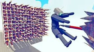 FLIGHT THROUGH BLAST HOLE" ICE ARCHER + BALLISTA | TABS - Totally Accurate Battle Simulator