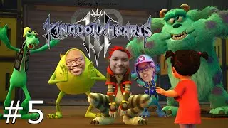 Kingdom Hearts III ~ Critical Part 5 - Monstropolis