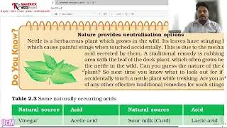 10th std // acid bases and salts // end part // ncert