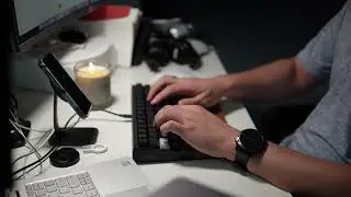 10 years HHKB keyboard typing sound - LUBED - THOCK