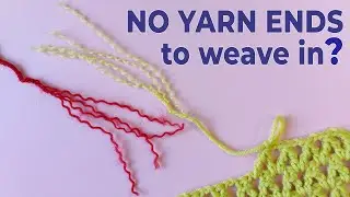 No more weaving in yarn ends! Quick tip for joining yarn