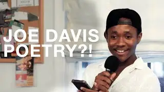 Joe Davis - "I Tried To Write A Poem To Myself"