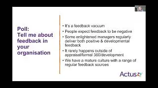 Webinar: Feedback - Why is it the gamechanger for performance management?