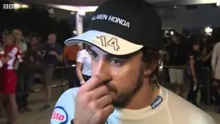 2015 Abu Dhabi - Post-Race: Fernando Alonso