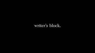 Overcome Wirter's Block