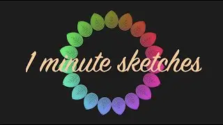 1 minute sketches | #1