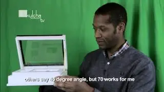 How to make a teleprompter for the Ipad for less than £25 or $40.