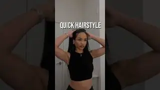 a quick cutesy hairstyle ✨ #hairstyletutorial #hairstyleideas #quickhairstyle #easyhairstyles