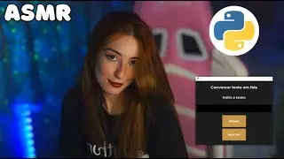 ASMR Codando | Como gerar fala a partir de texto em Python