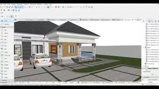 ARCHICAD TOUR AND RENDERING
