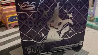 A lone Paldean Fates Elite Trainer Box... What's inside? (PHYSICAL & DIGITAL PACK OPENING)