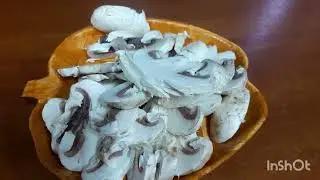 Приготовим шампиньоны на ужин...