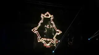 Лазерне шоу у Франківську