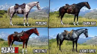 Best Horses in RDR2 You Must Own! (Turkoman)
