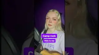 Camp rock 🏕️ This is me #demilovato #disney #camprock #thisisme #cover #девушка #девушкапоет #рек