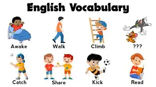 English Vocabulary | Action Verbs You Need to Know!