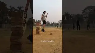 Luke Damant plays cricket in Bangladesh 🇧🇩 #shorts