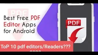 10 Best Free Pdf editors/Readers Apps for Android 2020