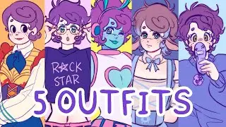 🎀Dibujando OUTFITS de los OCs de MIS SEGUIDORES