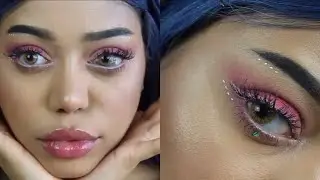 Pink & White Kehlani in Tokyo inspired but almost the exact same makeup (a tutorial)