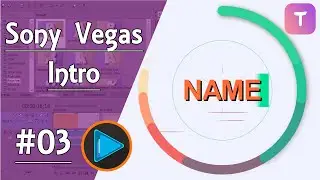 Sony Vegas Pro 13 Flat Name Intro Template #03 [Free template] | Templatement