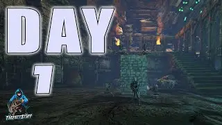 DAY 1 INSANE DEFENCE !!! Ark PVP