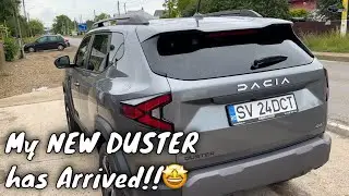 My NEW Dacia Duster is HERE! Duster 1.2 TCe 130 4x4