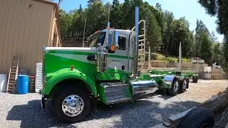 Finally Finished Log Truck