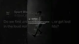 Do we find answers in silence or... | Sad Quotes | #sadquotes #spartworld #short