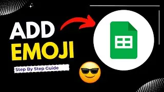 how to place an emoji inside a google sheets cell ｜Full Guide